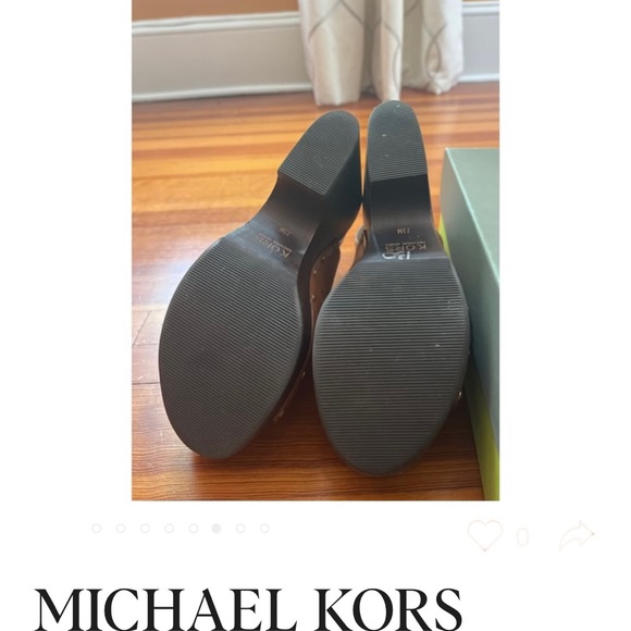 KORS Michael Kors leather mules . - Picture 4 of 6